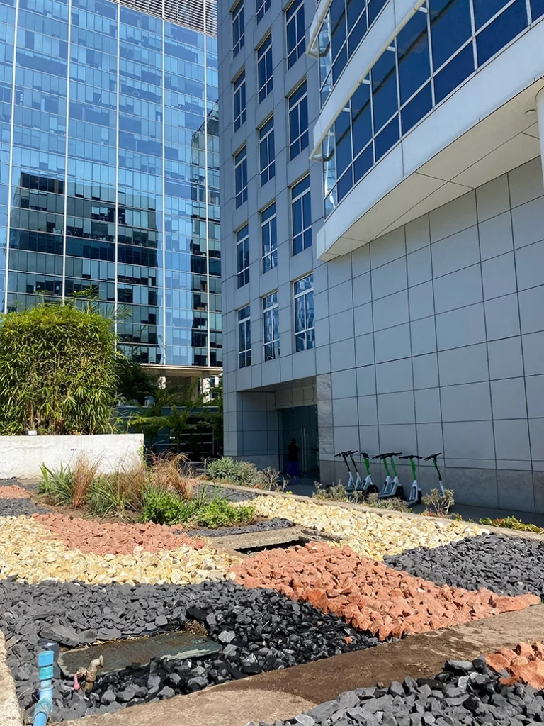 Jardín de Banco de Chile en Las Condes