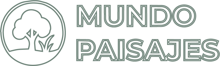 logo horizontal de mundo paisajes